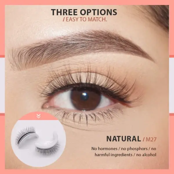 Beauty Lust - Reusable Adhesive Eyelashes (50% OFF)