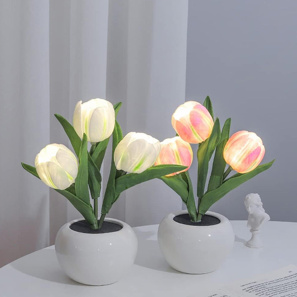 FloraGlow Tulip Lamp