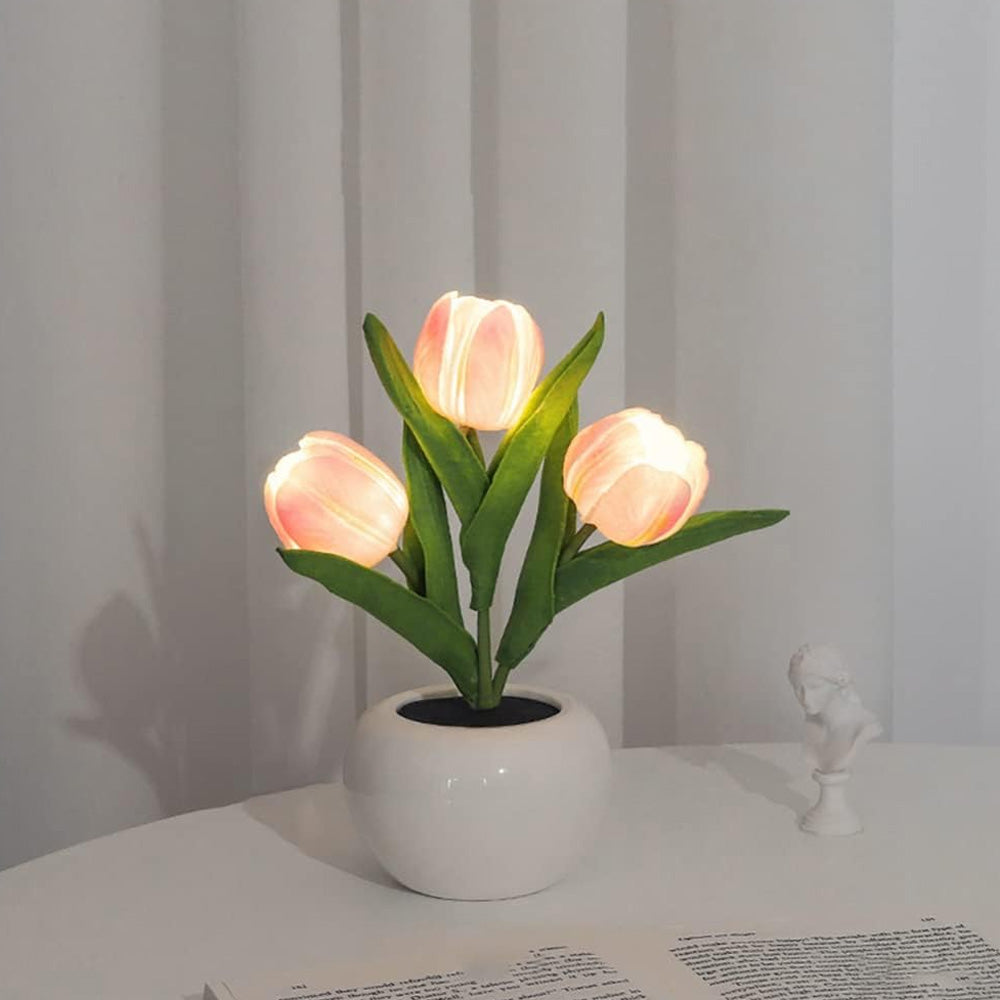 FloraGlow Tulip Lamp