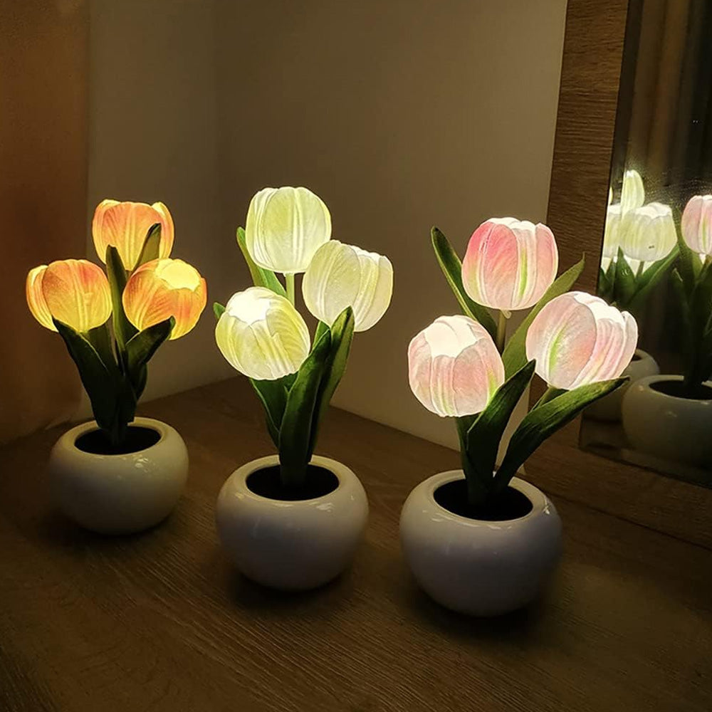 FloraGlow Tulip Lamp