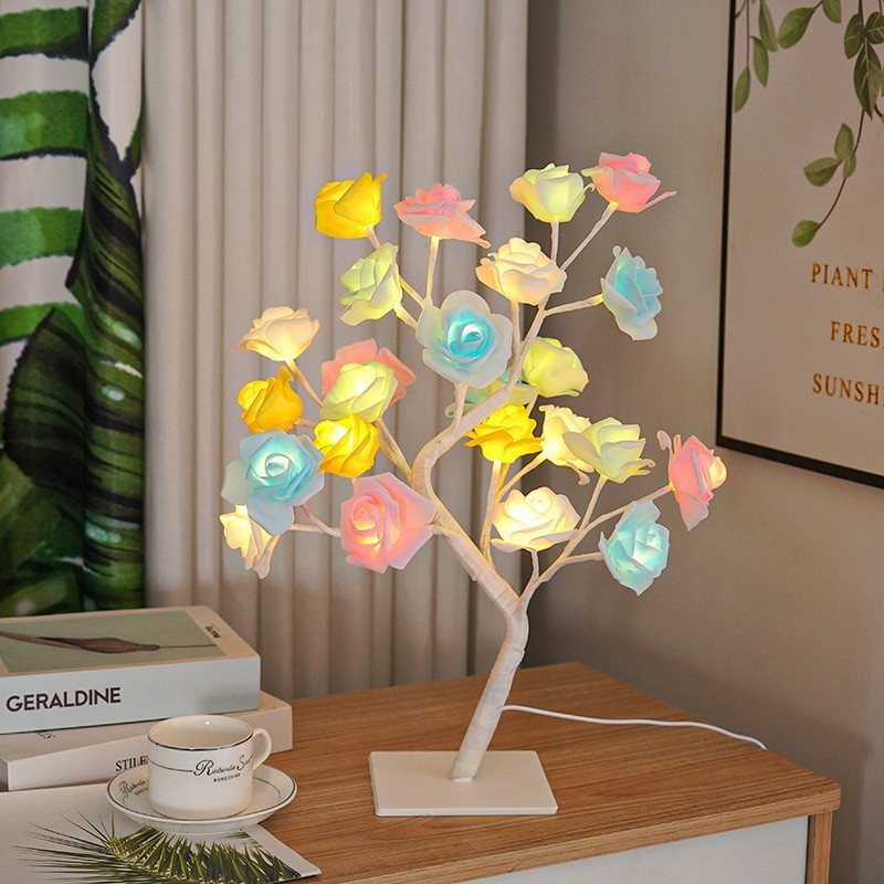 Forever Rose Tree Lamp