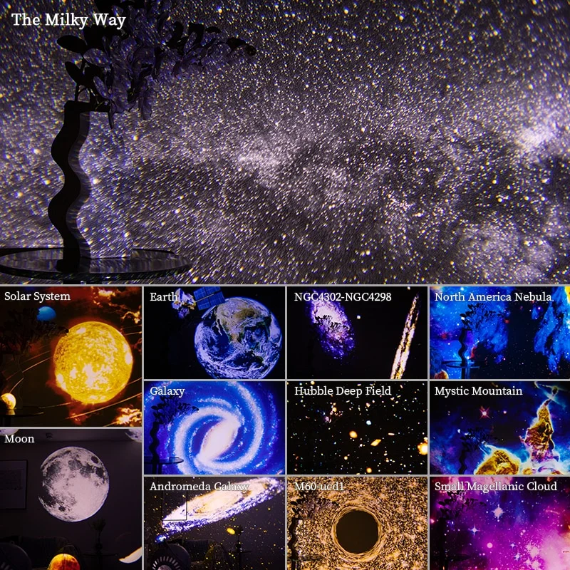 Galaxy Projector Starry Sky 360° Rotate