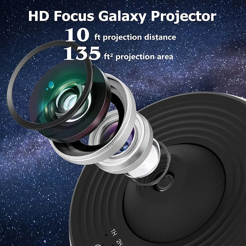 Galaxy Projector Starry Sky 360° Rotate