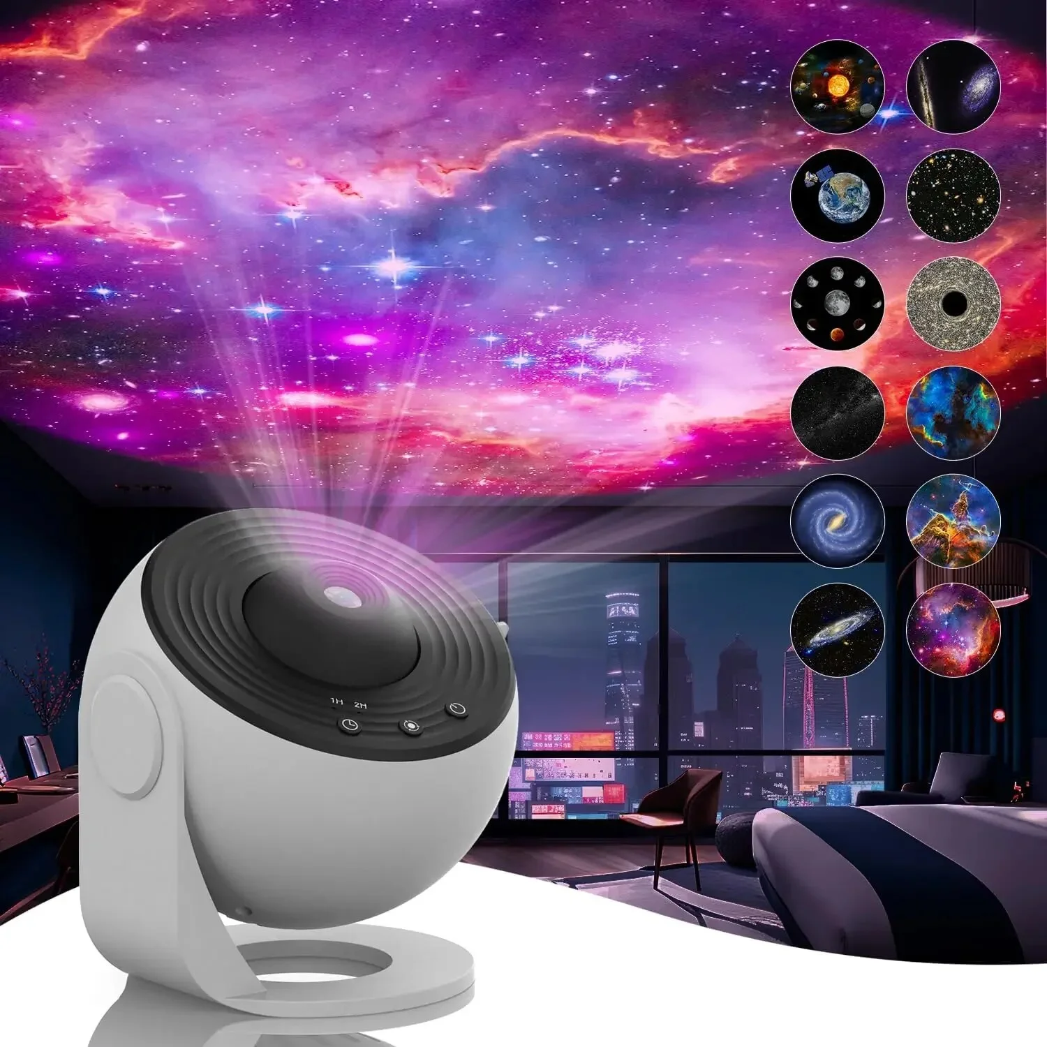 Galaxy Projector Starry Sky 360° Rotate