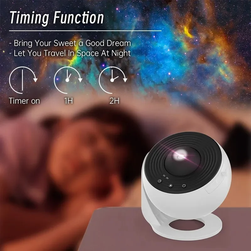 Galaxy Projector Starry Sky 360° Rotate