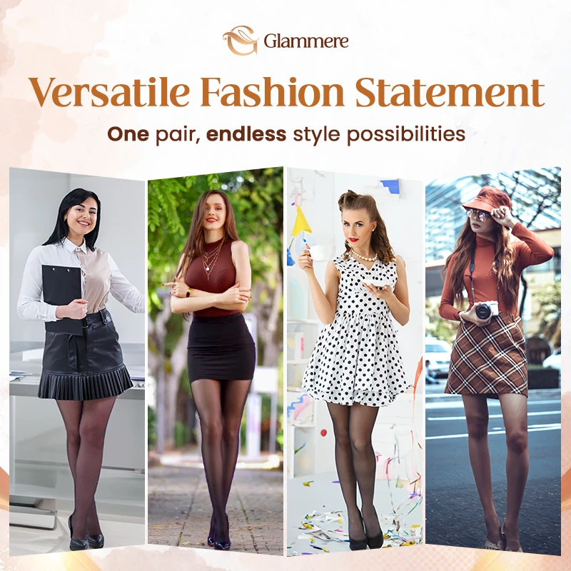 Glammere - Pearlescent Universal Stretch Anti-Scratch Pantyhose