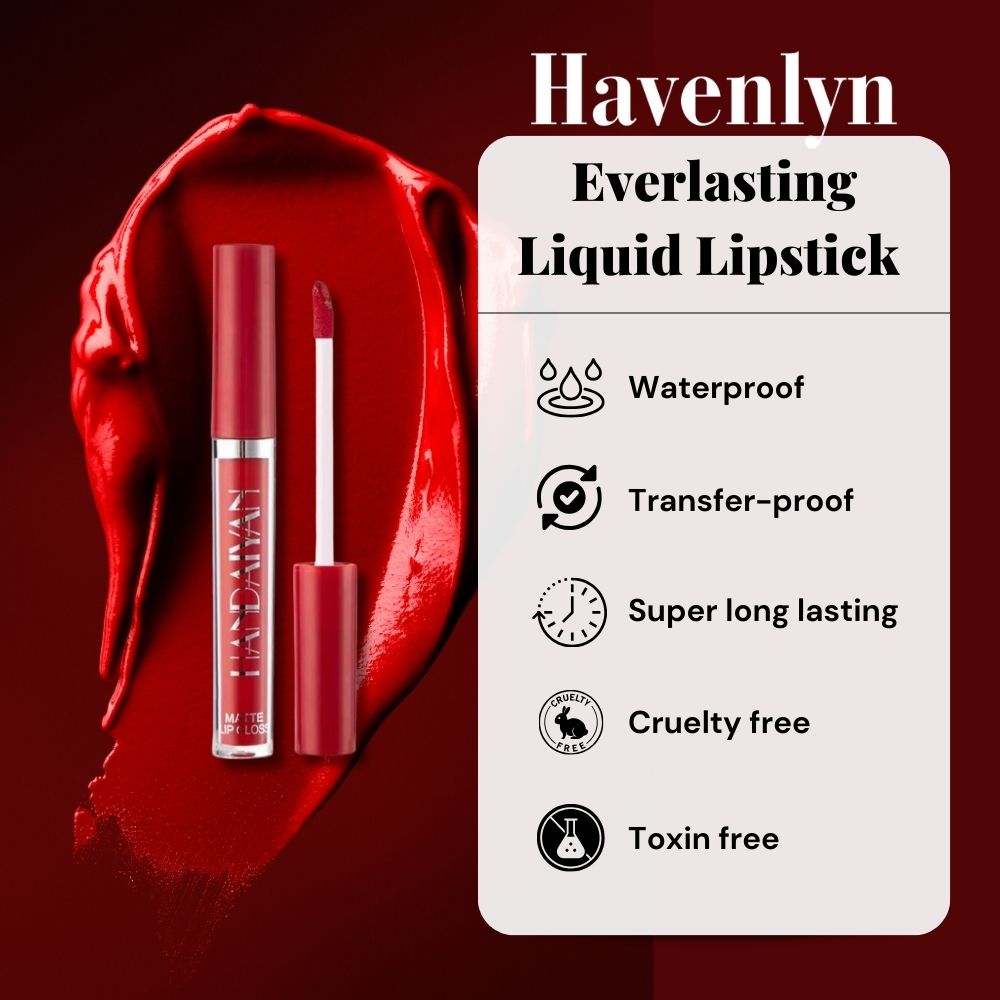 Havelyn Everlasting Liquid Lipstick Matte (Set of 6)