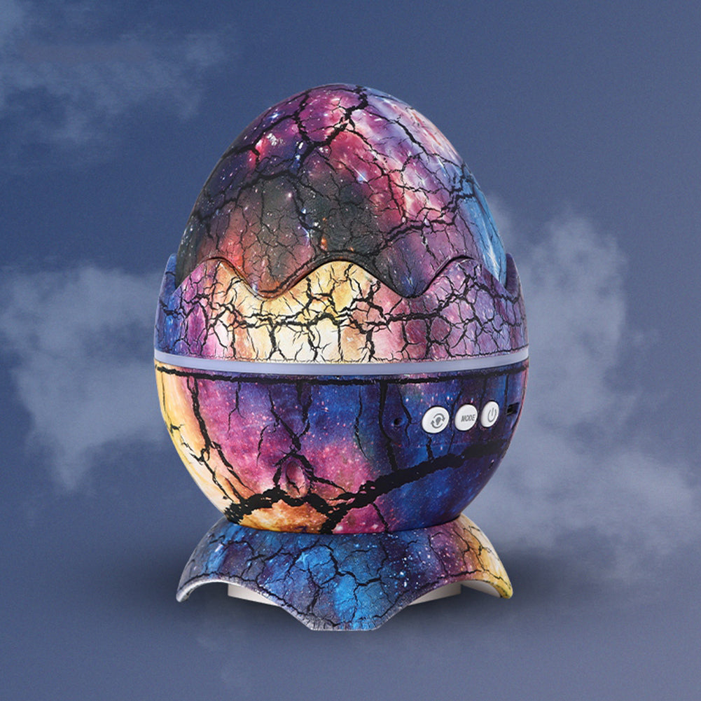 HazeGlow Dinosaur Egg Galaxy Projector