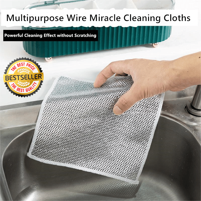 HOT SALE 49% OFF- Multipurpose Wire Miracle Cleaning Cloths