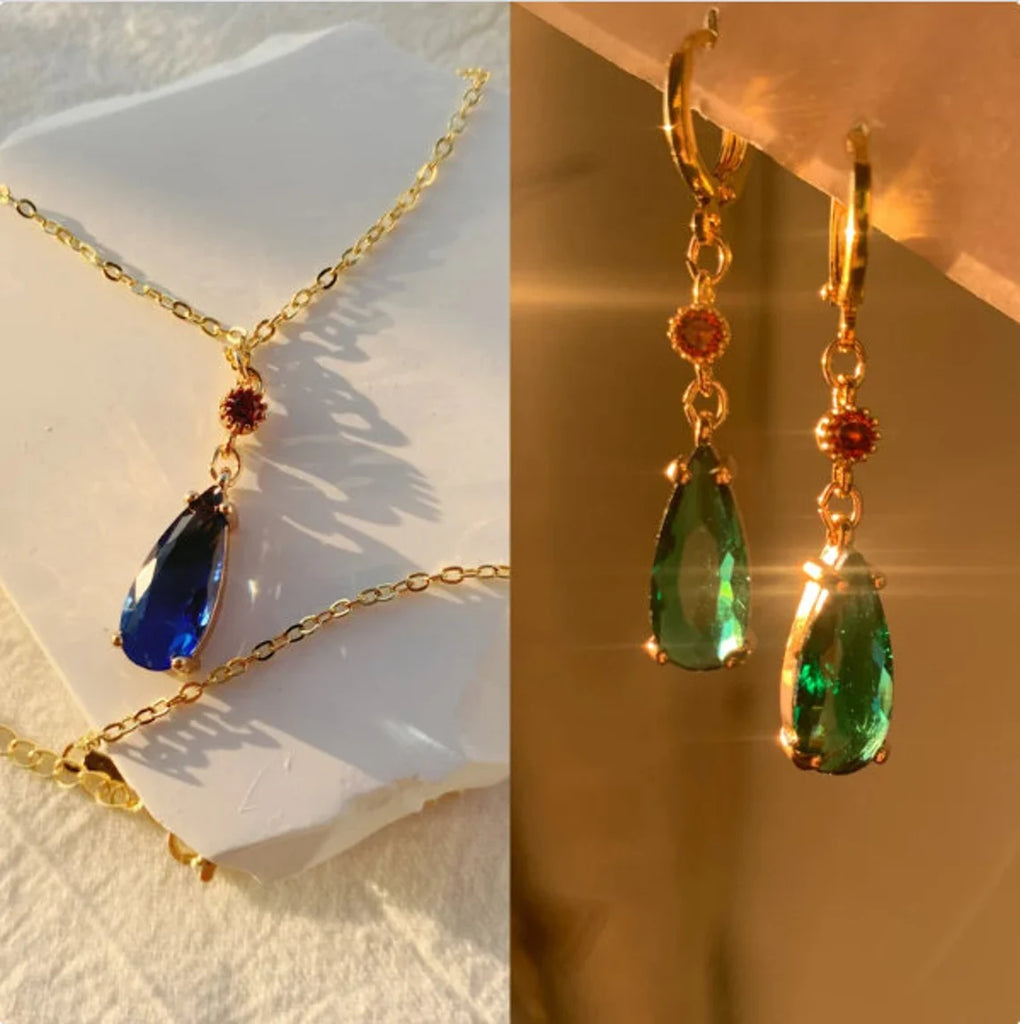 Howl's Necklace & Earrings