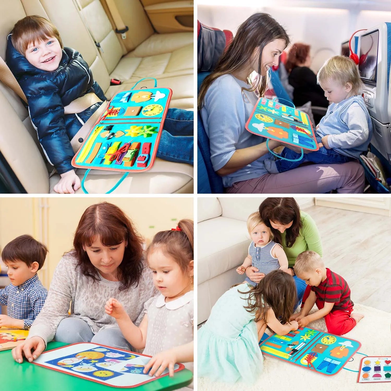 Kids-Trove Travel Busy Montessori Board