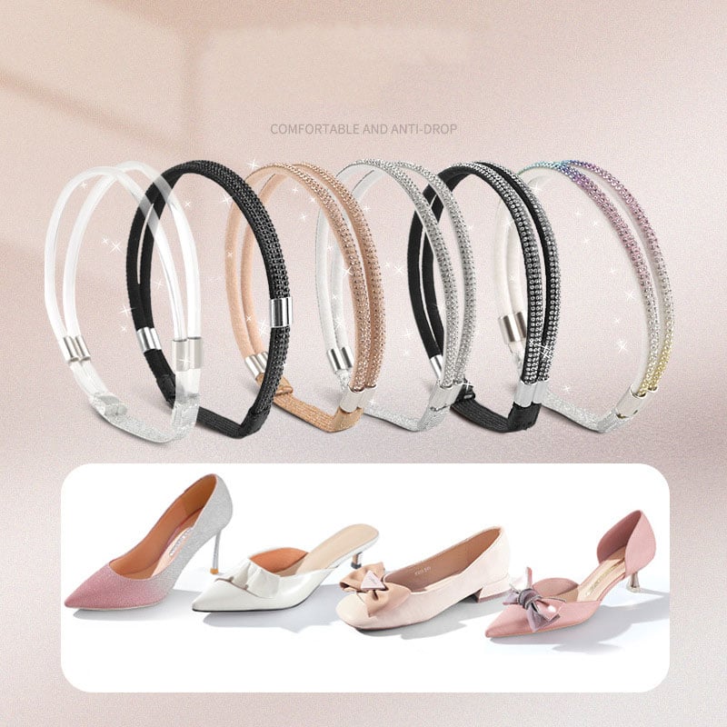 Last day 48% OFF - Elastic High Heels Shoe Straps