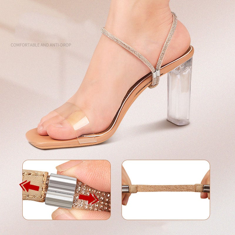 Last day 48% OFF - Elastic High Heels Shoe Straps