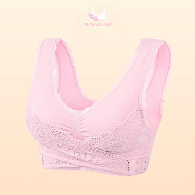 Last Day 49% OFF - Front Cross Side Buckle Lace Bras