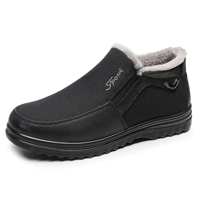 Last Day 49% OFF - Men's Winter Fleece Waterproof Warm Non-Slip Comfortable Shoes Snow Ankle Boots