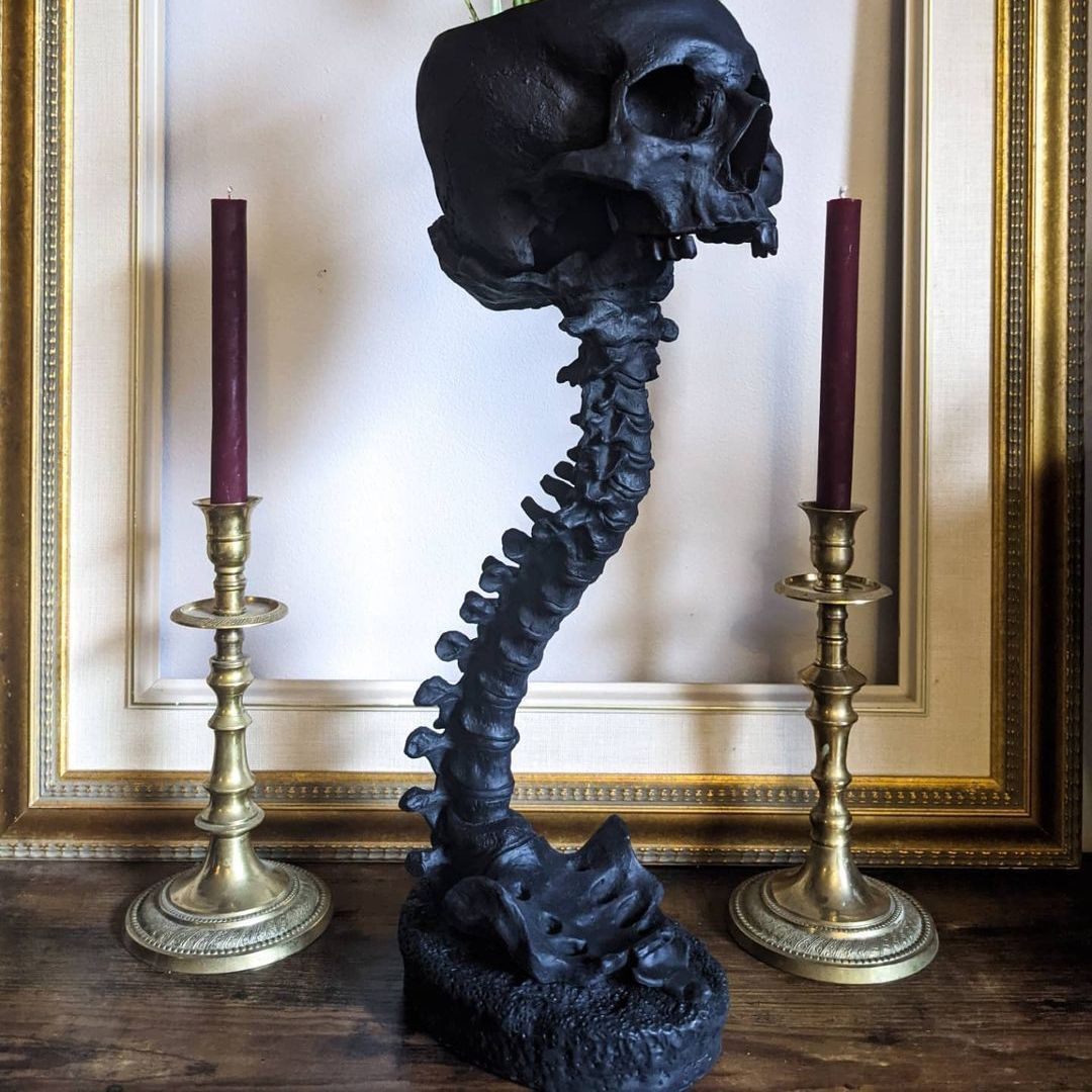 LAST DAY 70% OFF - Skeleton Spine Stand Planter