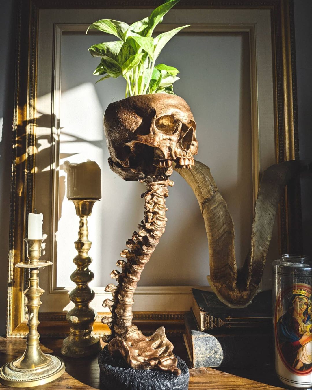 LAST DAY 70% OFF - Skeleton Spine Stand Planter