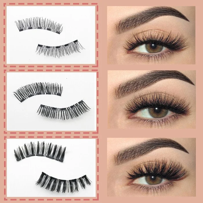 Last Day Buy 1 Get 2 Pairs – Reusable Magnetic Eyelash Kit