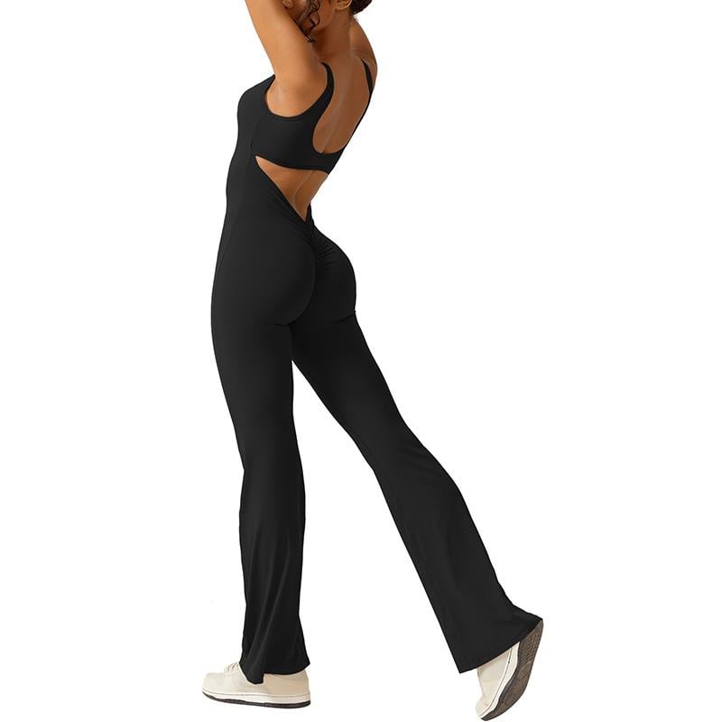 LAST DAY ONLY 49% OFF - Sexy Sleeveless Flare Jumpsuits