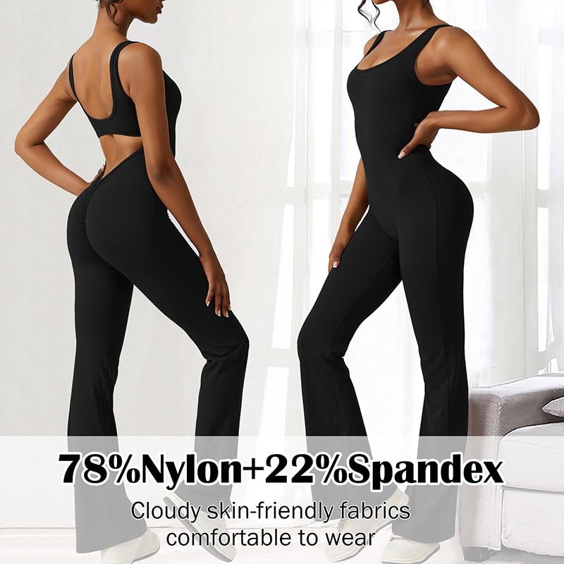 LAST DAY ONLY 49% OFF - Sexy Sleeveless Flare Jumpsuits