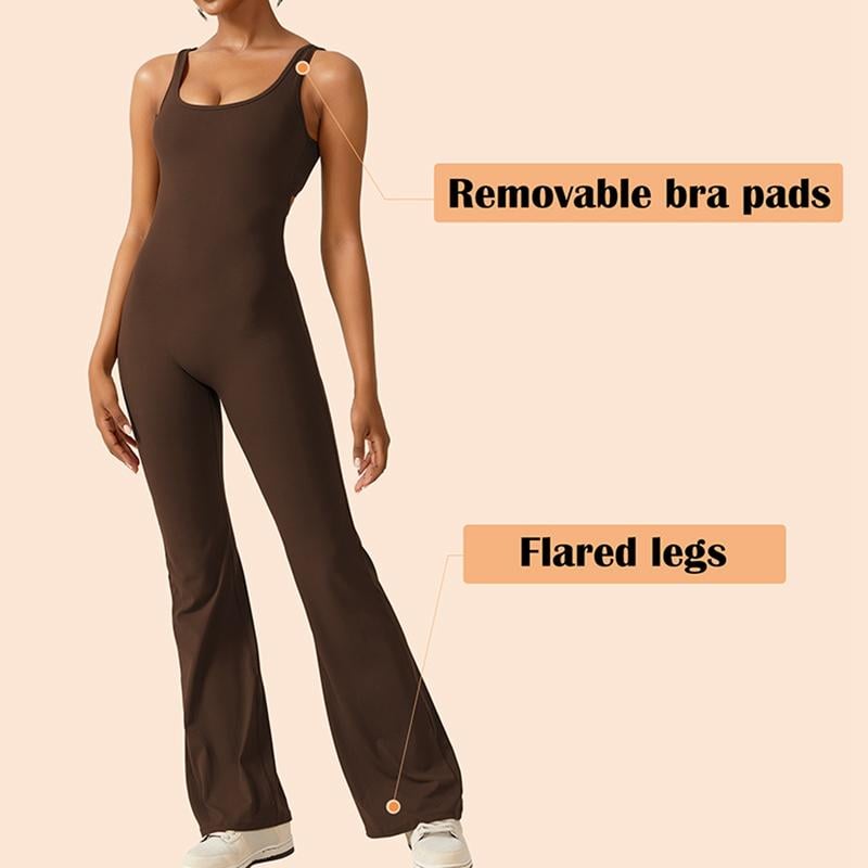 LAST DAY ONLY 49% OFF - Sexy Sleeveless Flare Jumpsuits