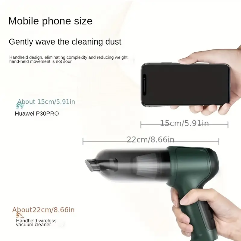 Last Day Promotion 50% OFF - Wireless Handheld Car Vacuum Cleaner