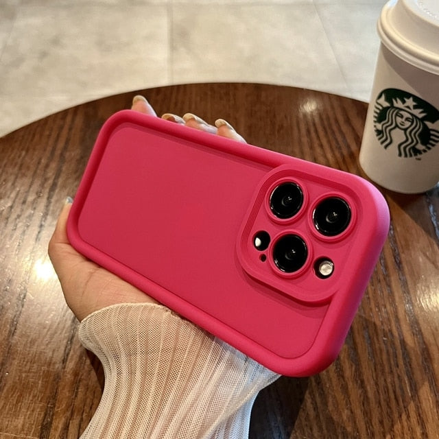 Liquid Silicone Shockproof iPhone Case