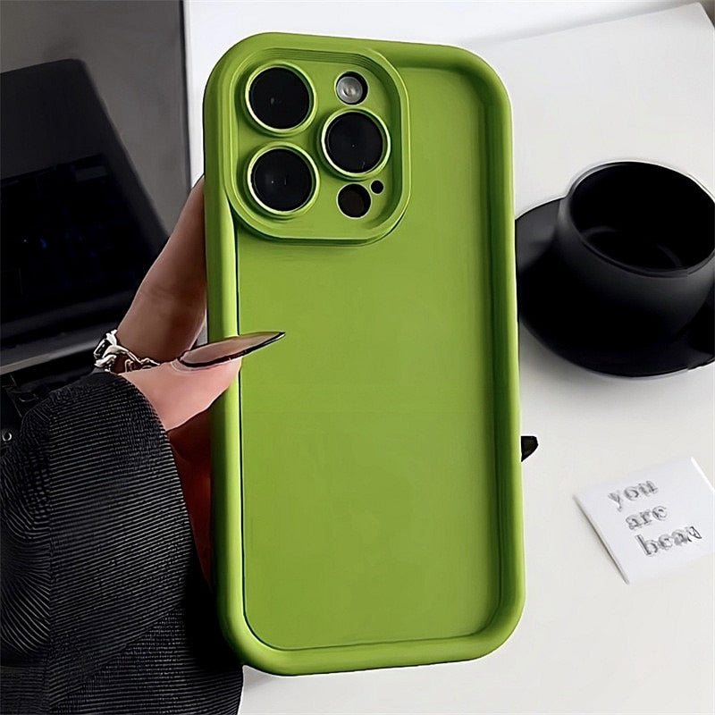 Liquid Silicone Shockproof iPhone Case