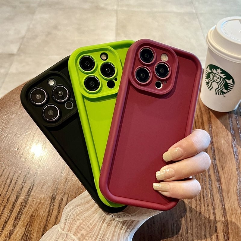 Liquid Silicone Shockproof iPhone Case