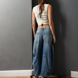 Lucky You Mid-Rise Barrel Jeans