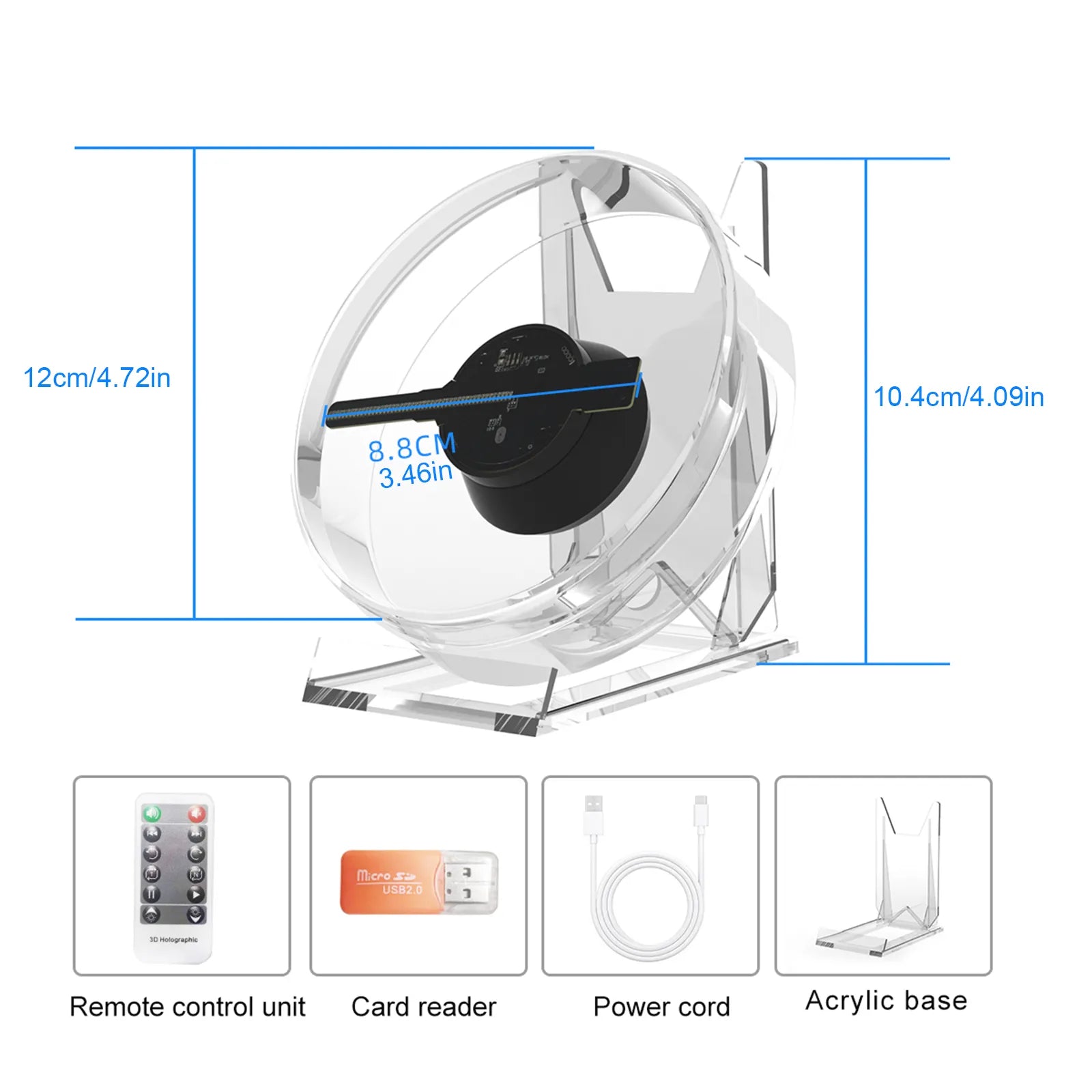 Lumntech Hologram Fan