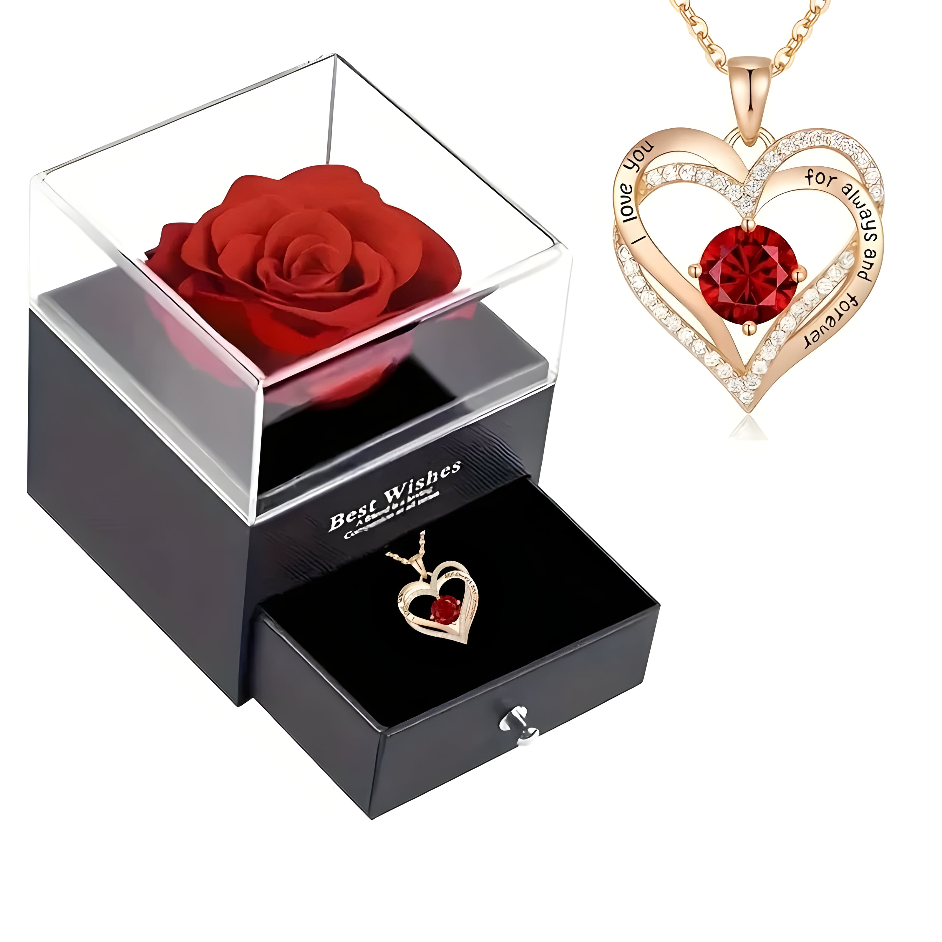 Luxury Red Rose Gift Box