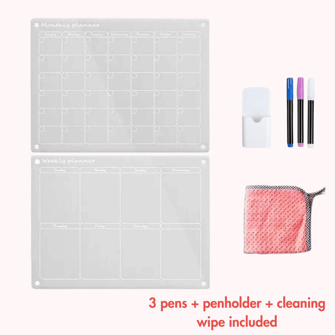 Magnetic Acrylic Calendar & Planner