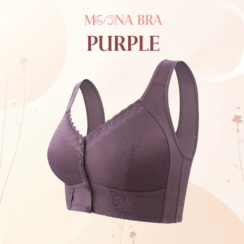 Moona Bra - Front Closure Breathable Bra for Seniors