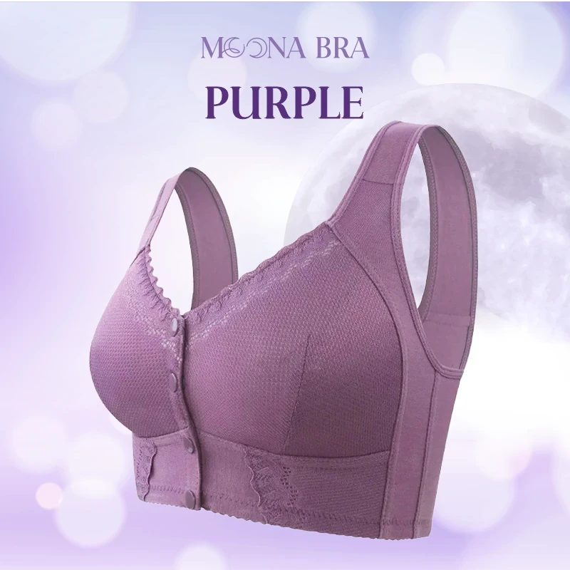 Moona Bra - LAST DAY SALE 80% OFF - Front Closure Breathable Bra for Seniors