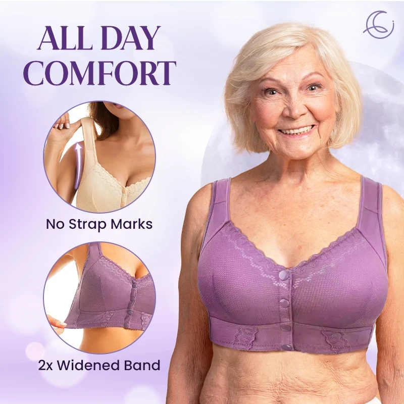 Moona Bra - LAST DAY SALE 80% OFF - Front Closure Breathable Bra for Seniors