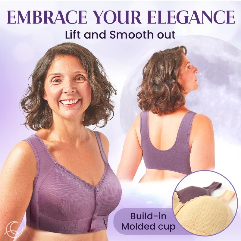 Moona Bra - LAST DAY SALE 80% OFF - Front Closure Breathable Bra for Seniors