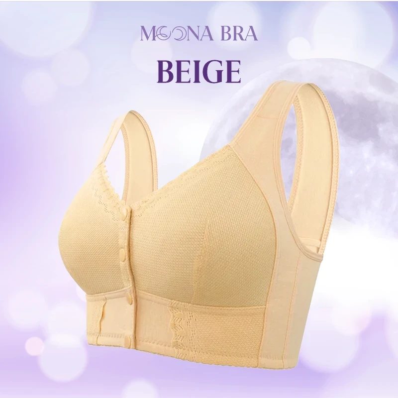 Moona Bra - LAST DAY SALE 80% OFF - Front Closure Breathable Bra for Seniors