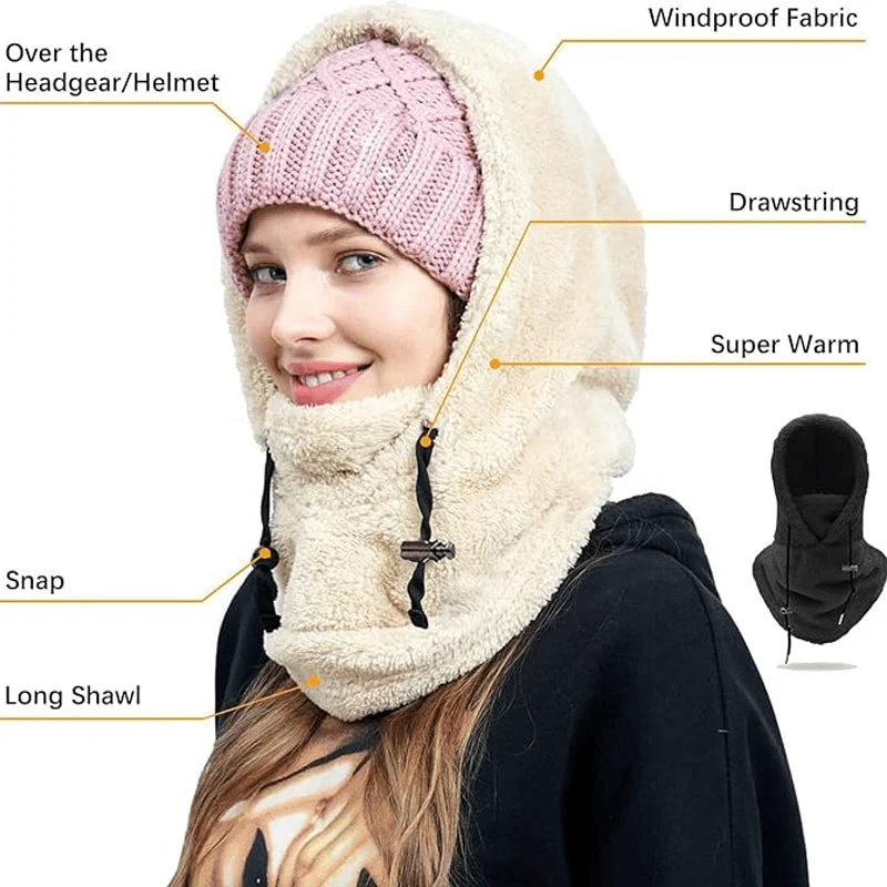 Mousla Sherpa Hood Ski Mask