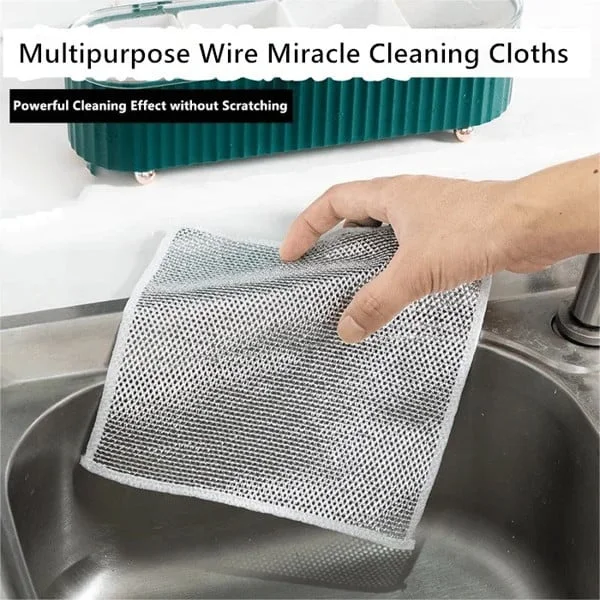 Multipurpose Wire Miracle Cleaning Cloths