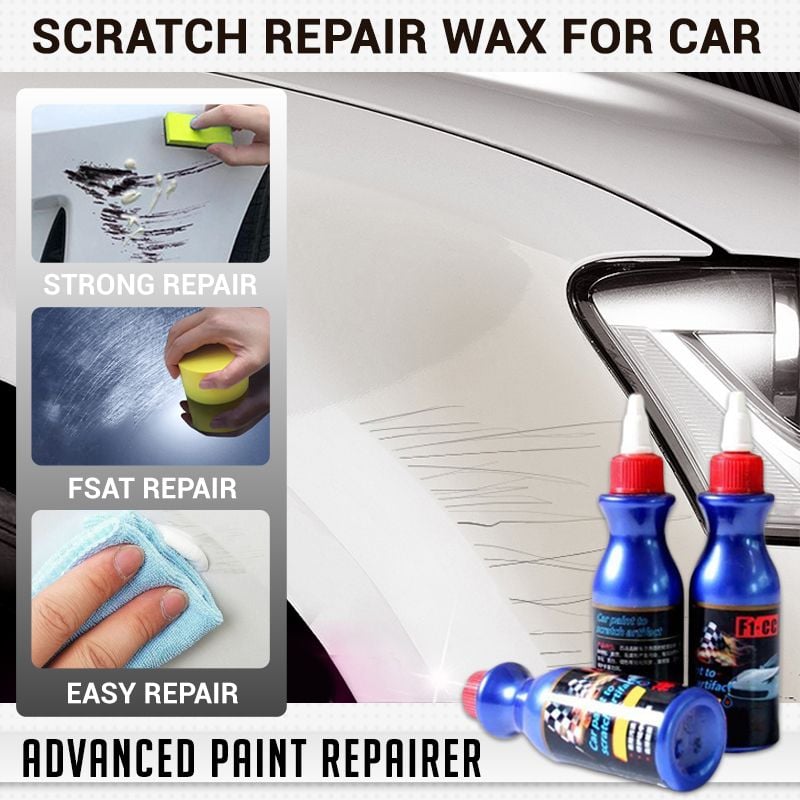 New Year Must Have A Brand New Car - Car Scratch Repair Wax