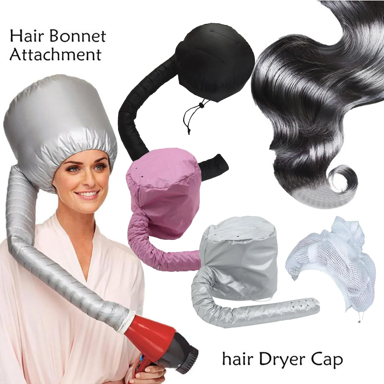 NEW YEAR SALE SAVE 50% – Net Plopping Bonnet For Curl Hair