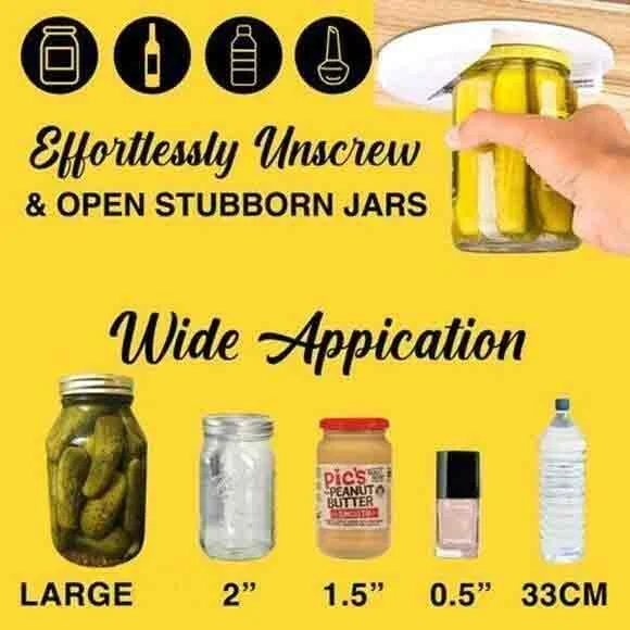 (NEW YEAR'S SALE - BUY 2 GET 1 FREE) Under Cabinet Jar Openers