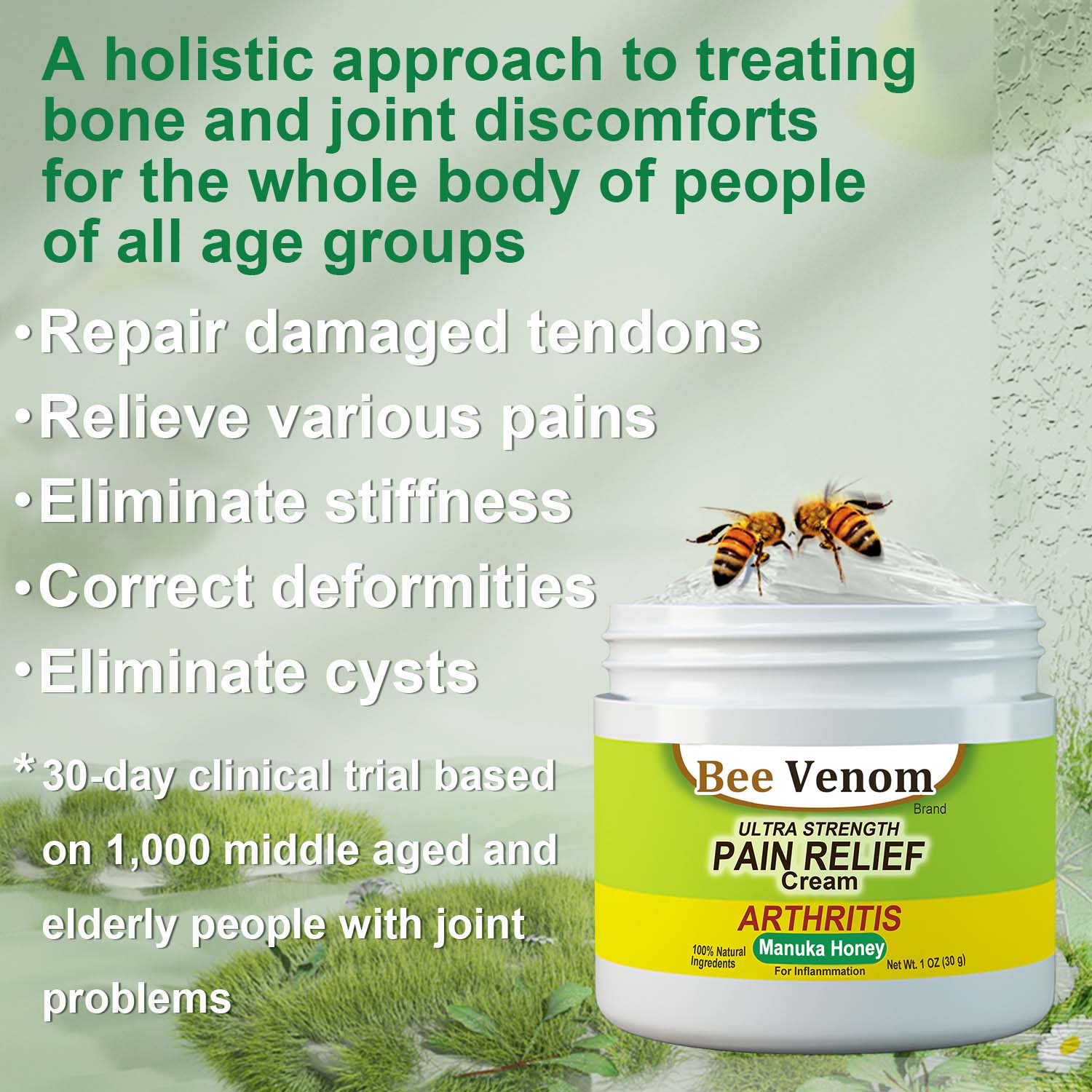 New Zealand Bee Venom Joint and Bone Therapy Advanced Cream