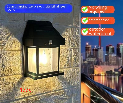 Outdoor Solar Wall Lamp Waterproof