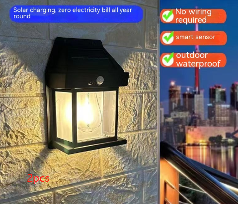 Outdoor Solar Wall Lamp Waterproof