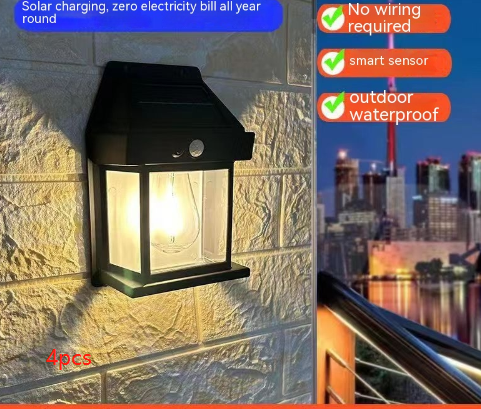 Outdoor Solar Wall Lamp Waterproof