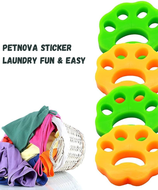 PetNova Laundry Hair Sticker (4 Pack)