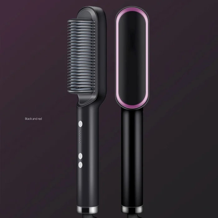 PROMOTION 49% OFF - Negative Ion Hair Straightener Styling Comb