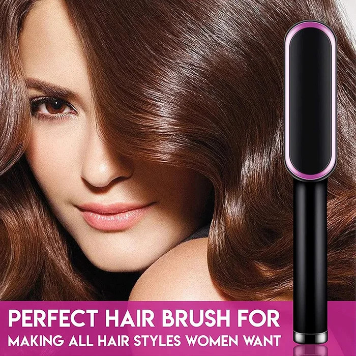 PROMOTION 49% OFF - Negative Ion Hair Straightener Styling Comb